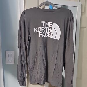 The North Face Charcoal Long Sleeve Tee